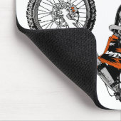 Moto racing muismat (Hoek)