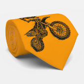 Moto racing stropdas (Opgerold)