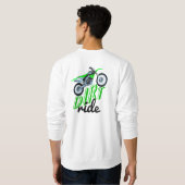 Moto racing trui (Achterkant volledig)