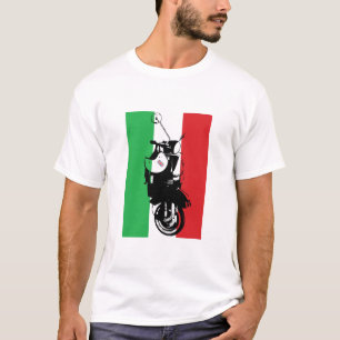 Moto   Retroscooter T-shirt