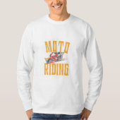 Moto rijden t-shirt (Voorkant)