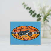 Moto Rock Briefkaart (Staand voorkant)