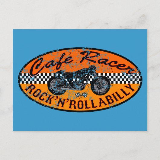 Moto Rock Briefkaart (Voorkant)
