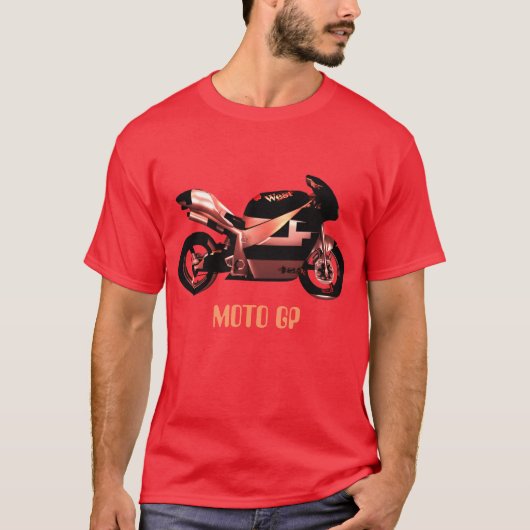 MOTO T-SHIRT, MOTO GP T-SHIRT (Voorkant)
