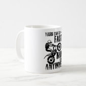 Moto trial bike fast koffiemok (Voorkant links)