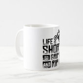 Moto Trial Bike Koffiemok (Voorkant links)