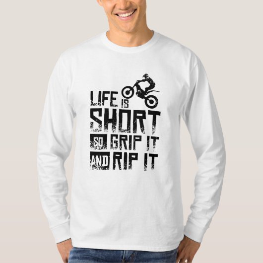 Moto Trial Bike T-shirt (Voorkant)