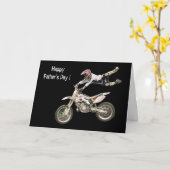 moto vaderdag kaart (Gele Bloem)