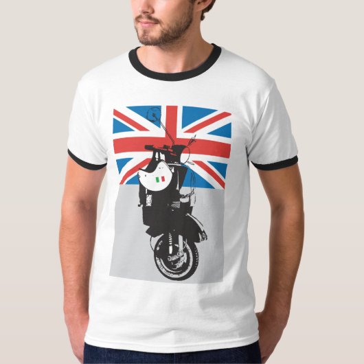 Moto | Vespa Scooter T-shirt (Voorkant)