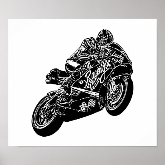 Moto waanzin poster (Voorkant)