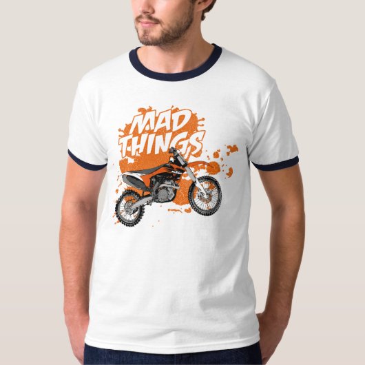 Moto waanzin t-shirt (Voorkant)