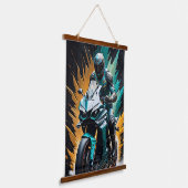 moto Wandtapijt Hangend Wandkleed (Gebogen)