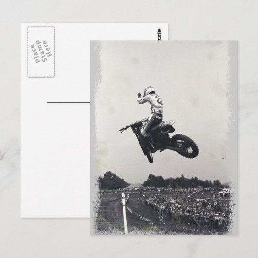  MOTO-X. BRIEFKAART (Voorkant / Achterkant)