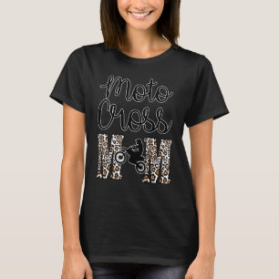 Moto X Motocross mama Racing Dirtbike Women Ra T-shirt