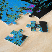 Moto-xing - Motocross Racers Jigzaag Puzzle Legpuzzel (Zijkant)