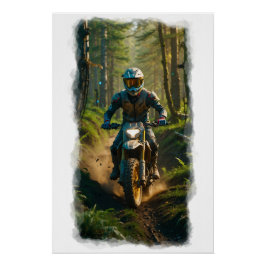 Moto-xing - Motocross Racers   Perfect Poster