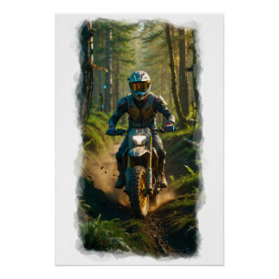 Moto-xing - Motocross Racers Perfect Poster