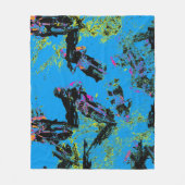 Moto-xing - Motocross-racisme Fleece Deken (Voorkant)