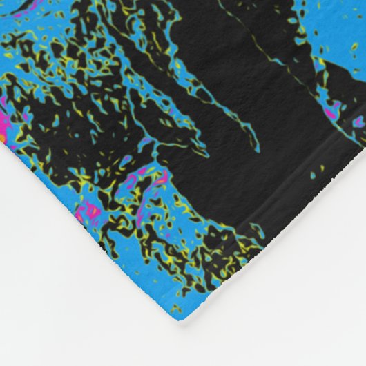 Moto-xing - Motocross-racisme Fleece Deken (Hoek)