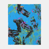 Moto-xing - Motocross-racisme Fleece Deken (Voorkant)