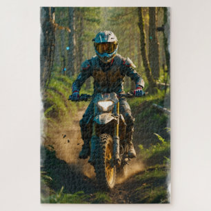 Moto-xing - Motocross-racisme Legpuzzel
