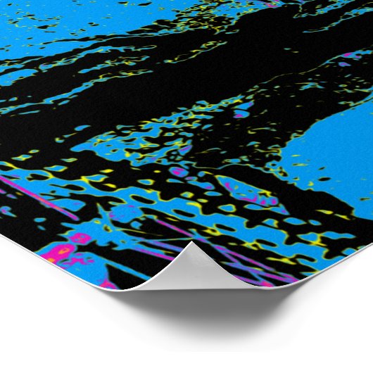 Moto-xing - Motocross-racisme Poster (Hoek)