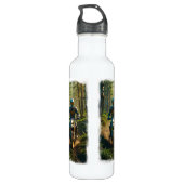 Moto-xing - Motocross-racisme Waterfles (Achterkant)