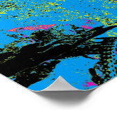 Moto-xing - Poster Motocross-racisme (Hoek)