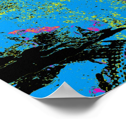 Moto-xing - Poster Motocross-racisme (Hoek)