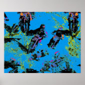 Moto-xing - Poster Motocross-racisme (Voorkant)