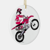 Motocross300-kopie Keramisch Ornament (Rechts)