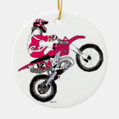 Motocross300-kopie Keramisch Ornament (Voorkant)