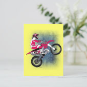 Motocross301 Briefkaart (Staand voorkant)