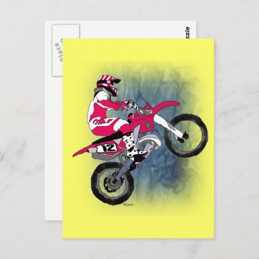 Motocross301 Briefkaart (Voorkant / Achterkant)