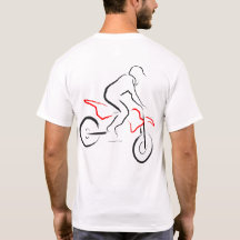 Motocross 02 Zwart en Rood Achterkant