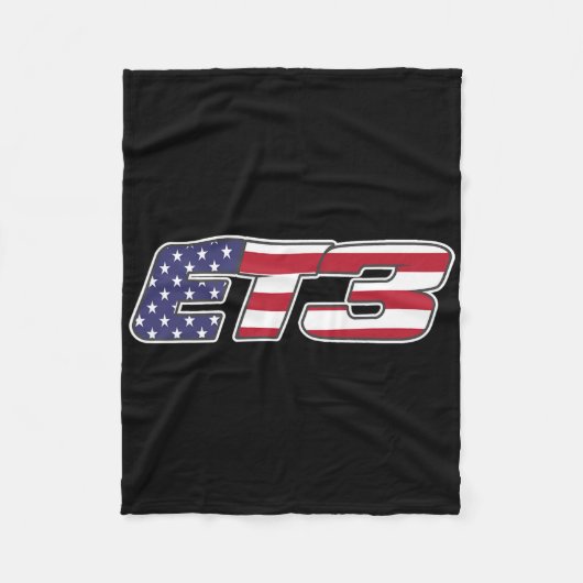 Motocross 2019 fleece deken (Voorkant)