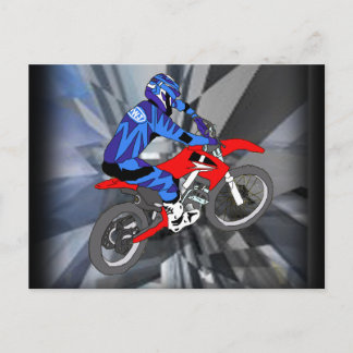 Motocross 204 briefkaart