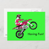 Motocross 300 briefkaart (Voorkant / Achterkant)