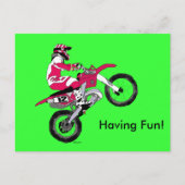 Motocross 300 briefkaart (Voorkant)