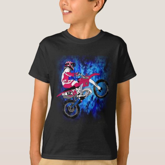 Motocross 306 t-shirt (Voorkant)