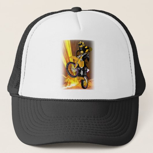 Motocross 404 trucker pet (Voorkant)