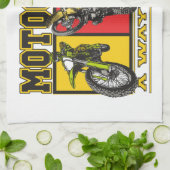 Motocross A Way of Life Theedoek (Gevouwen)