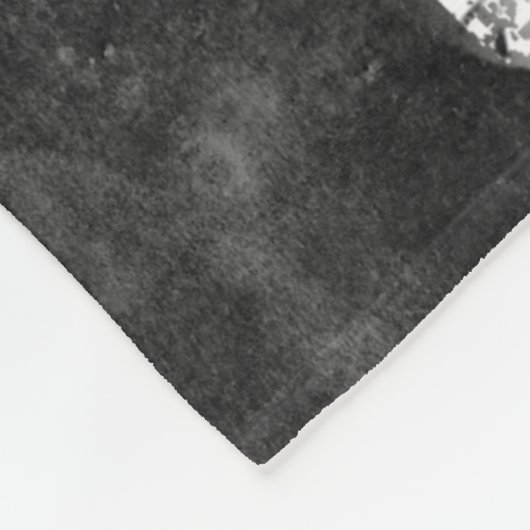 MOTOCROSS AMERICAN FLAG BLACK FLEECE DEKEN (Hoek)