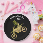 Motocross Art Papieren Bordje (Feest)
