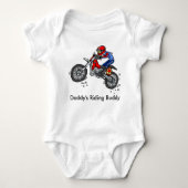 Motocross Baby Body Romper (Voorkant)