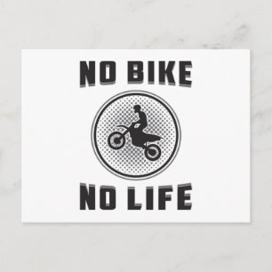 Motocross Bike Motorcycle Biker Funny Gift Idee Briefkaart
