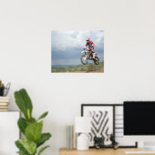 Motocross Bike Poster (Thuiskantoor)
