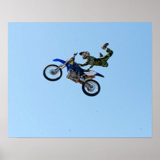 Motocross Bike Poster (Voorkant)