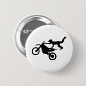 Motocross Bike Ronde Button 5,7 Cm (Voorkant /achterkant)