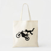 Motocross Bike Tote Bag (Voorkant)